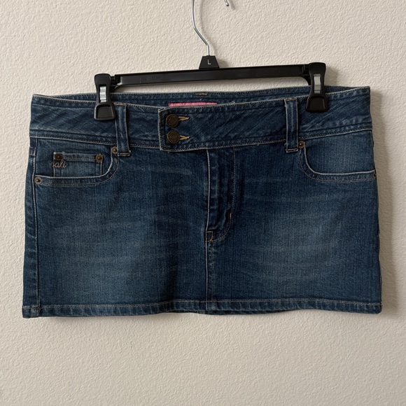 Hollister Dresses & Skirts - Hollister Y2K Blue Denim Skirt